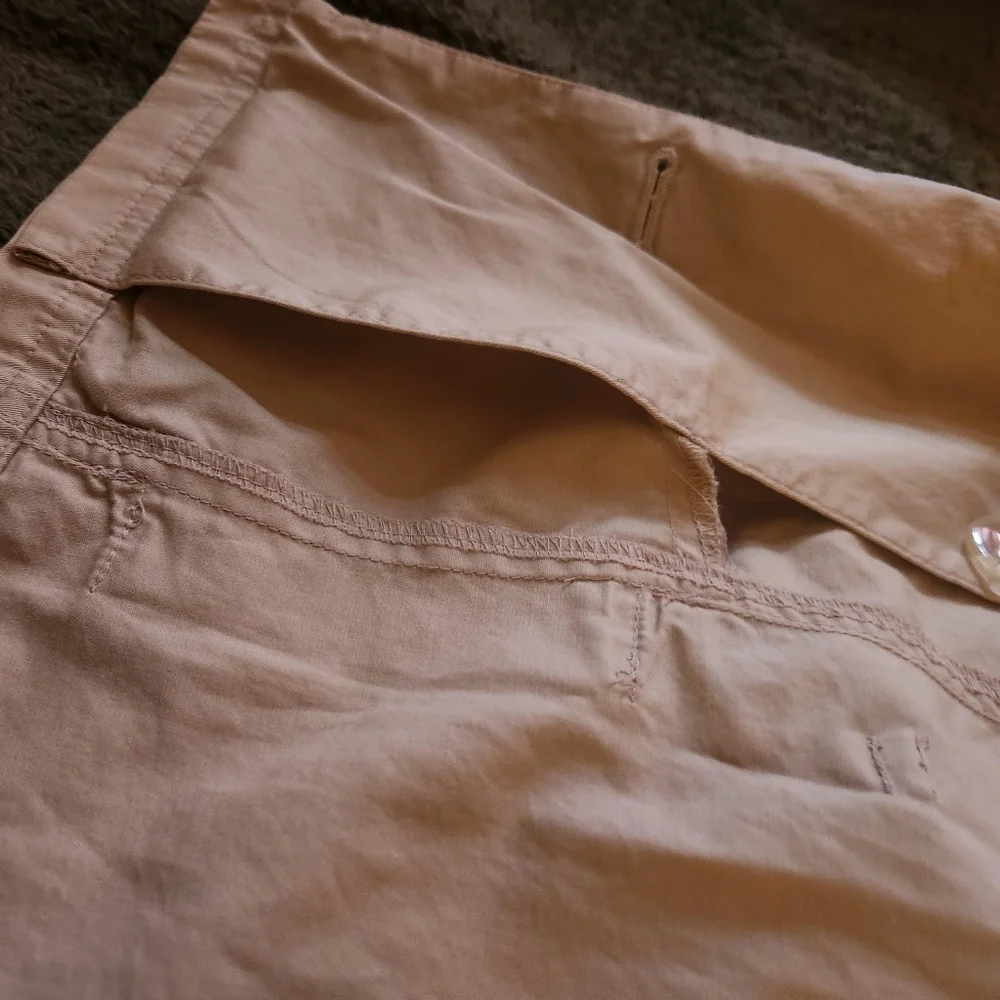 Arizona Women's Classic Beige Utility Jacket  Size M. - Picture 7 of 14